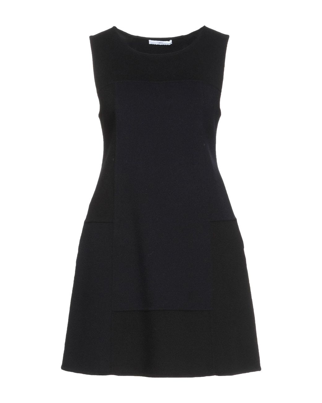 High Black Mini Dress