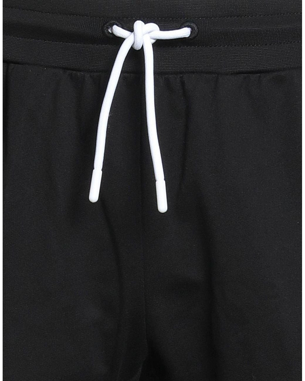 EA7 Black Pants Cotton, Elastane for men