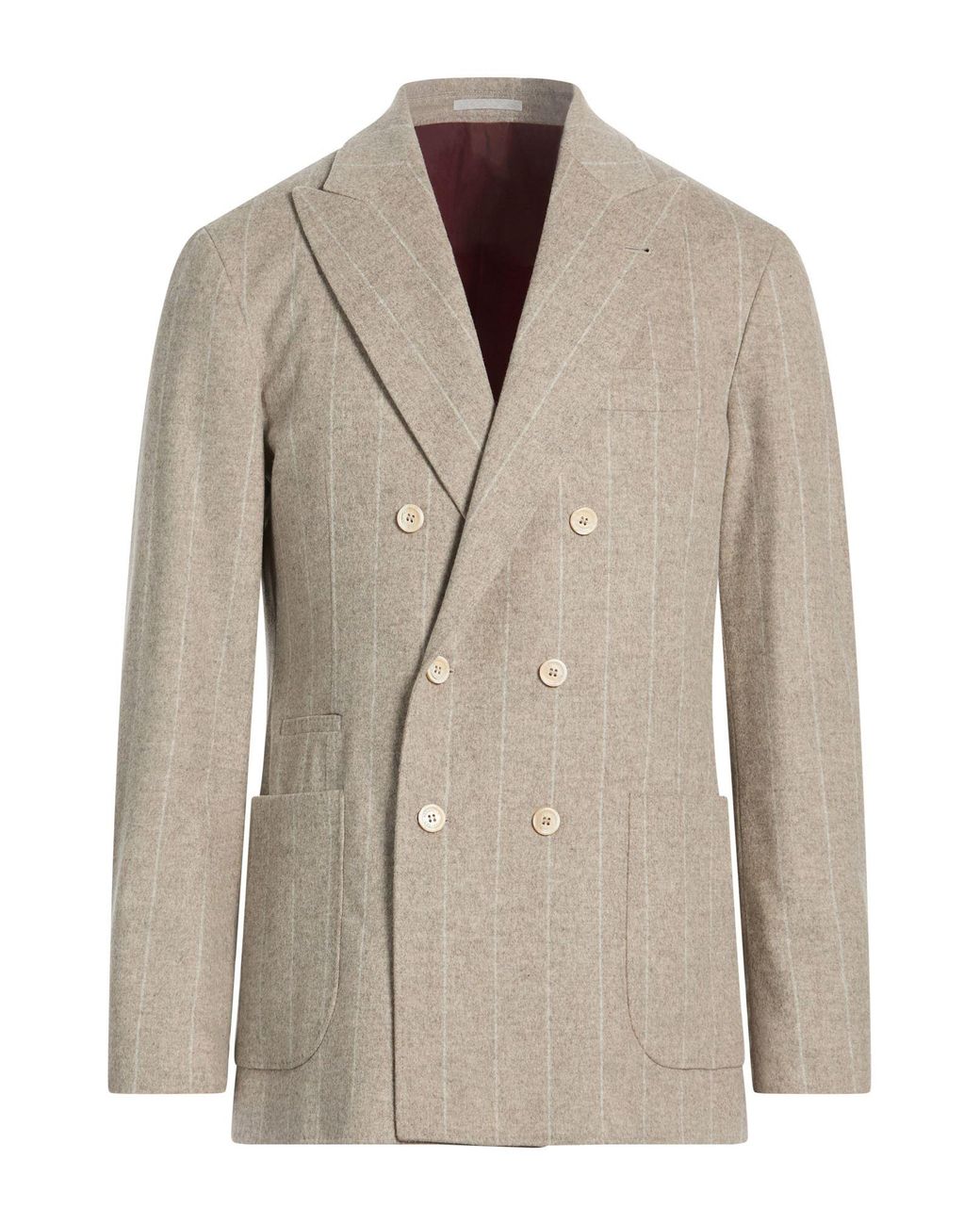 Brunello Cucinelli Natural Blazer for men