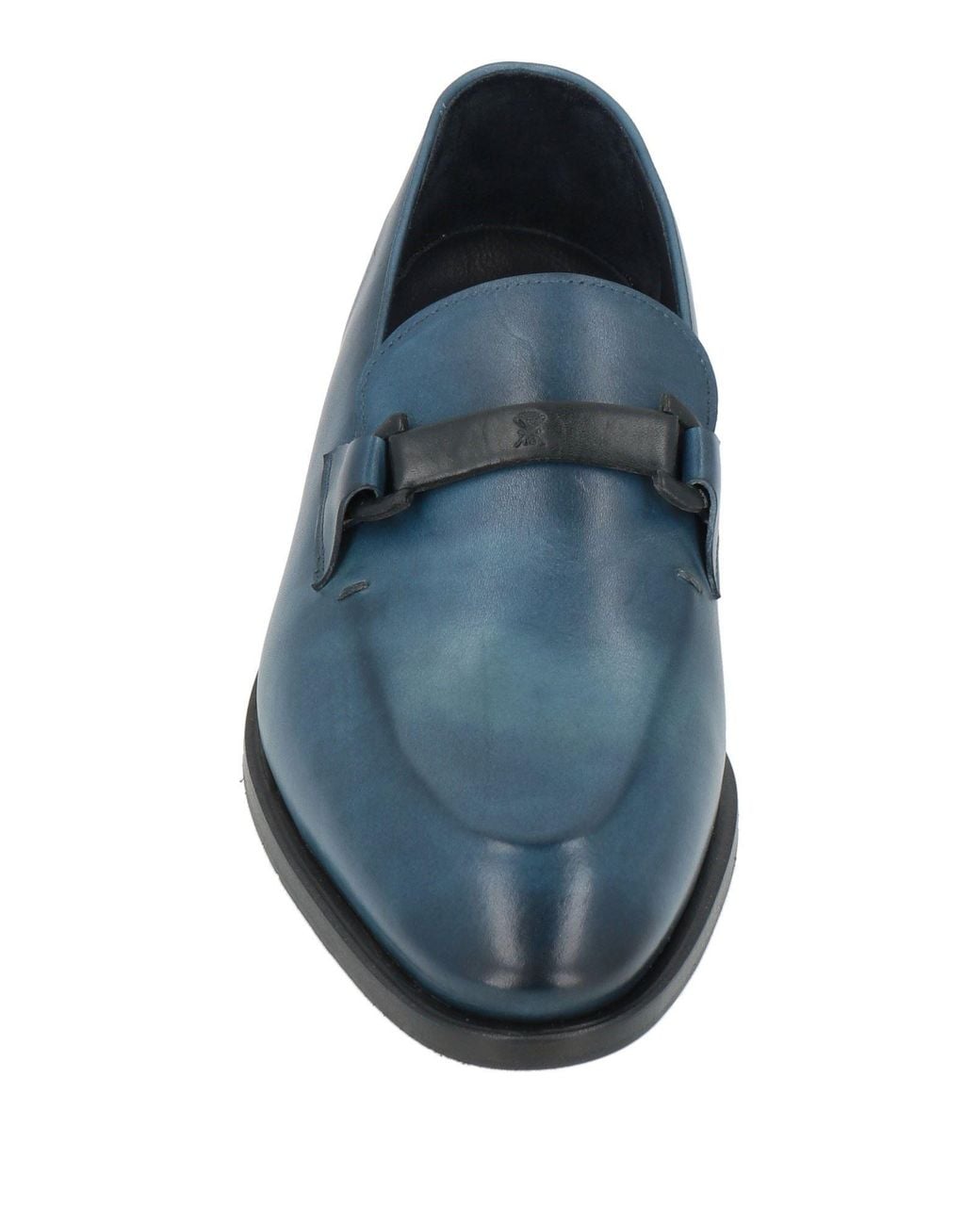 Sutor Mantellassi Blue Loafers Leather for men