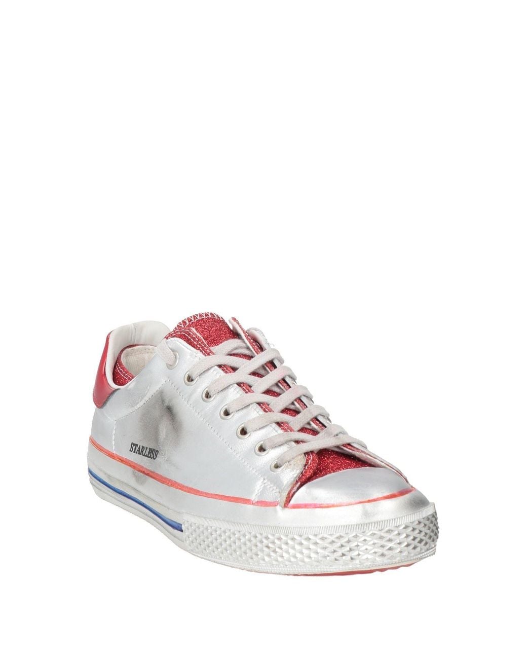 HIDNANDER Red Sneakers Leather