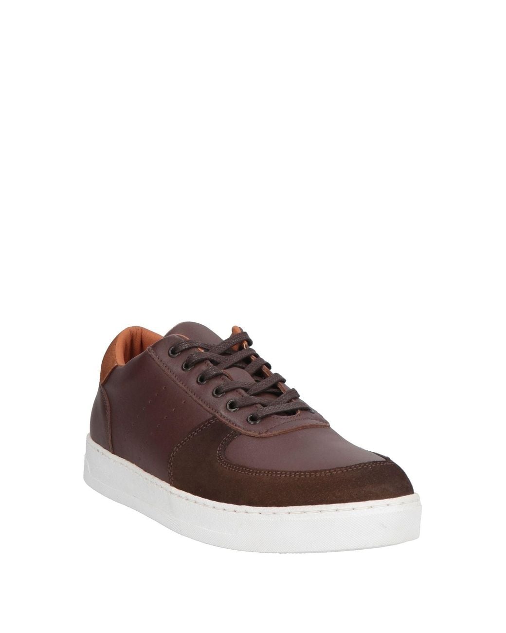 CafeNoir Brown Sneakers Leather for men