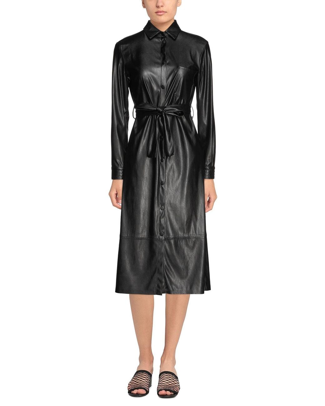 Pinko Black Midi Dress