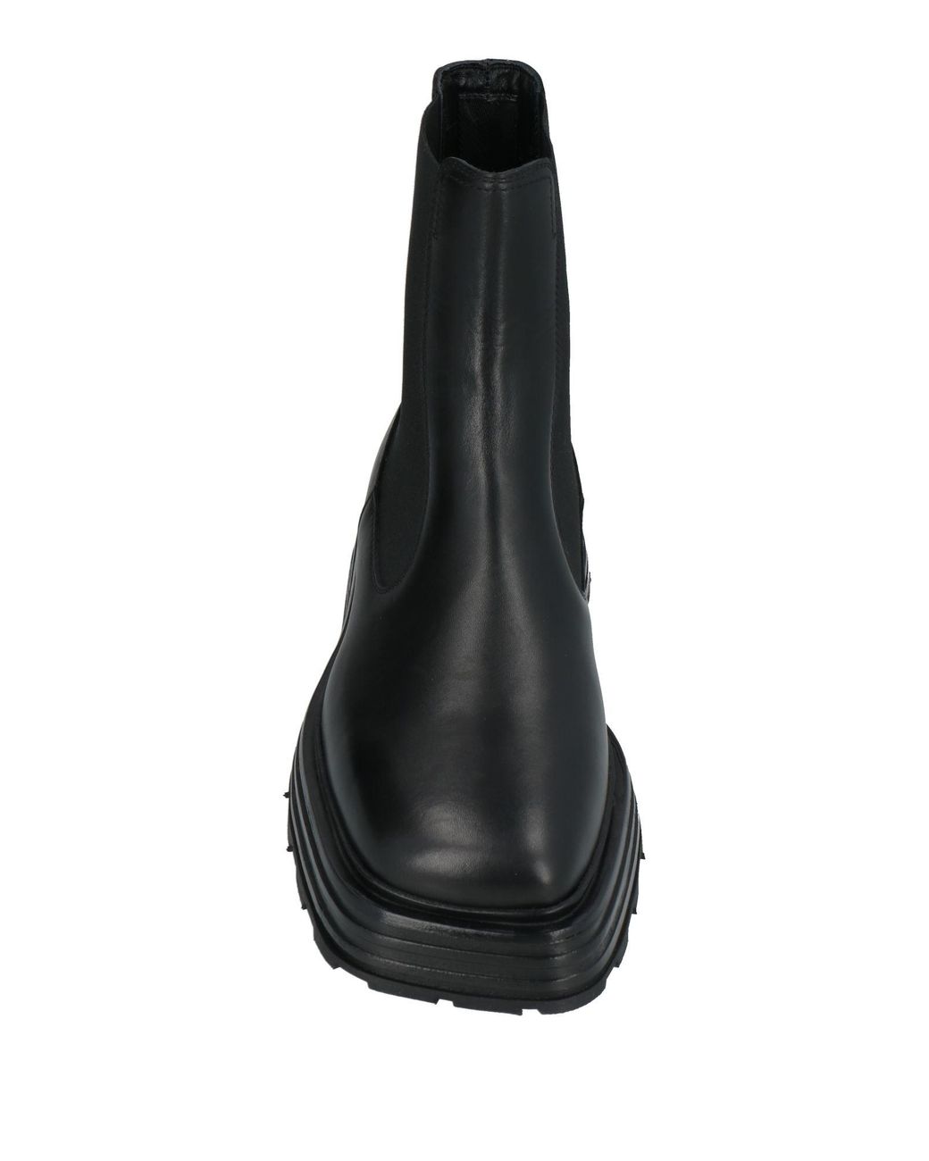 Jil Sander Black Ankle Boots for men