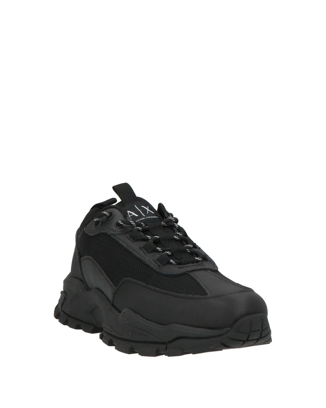 ARMANI EXCHANGE Black Trainers for men