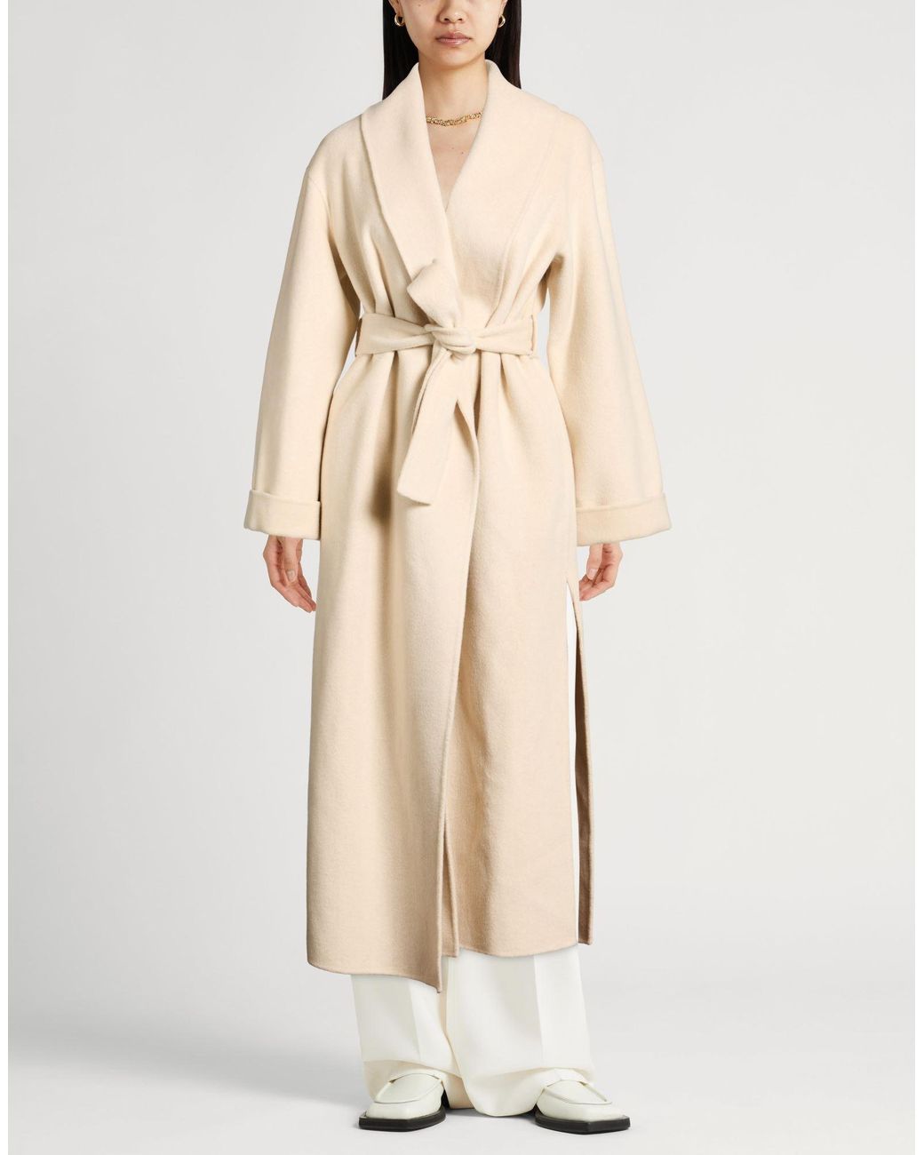 Erika Cavallini Semi Couture Natural Coats