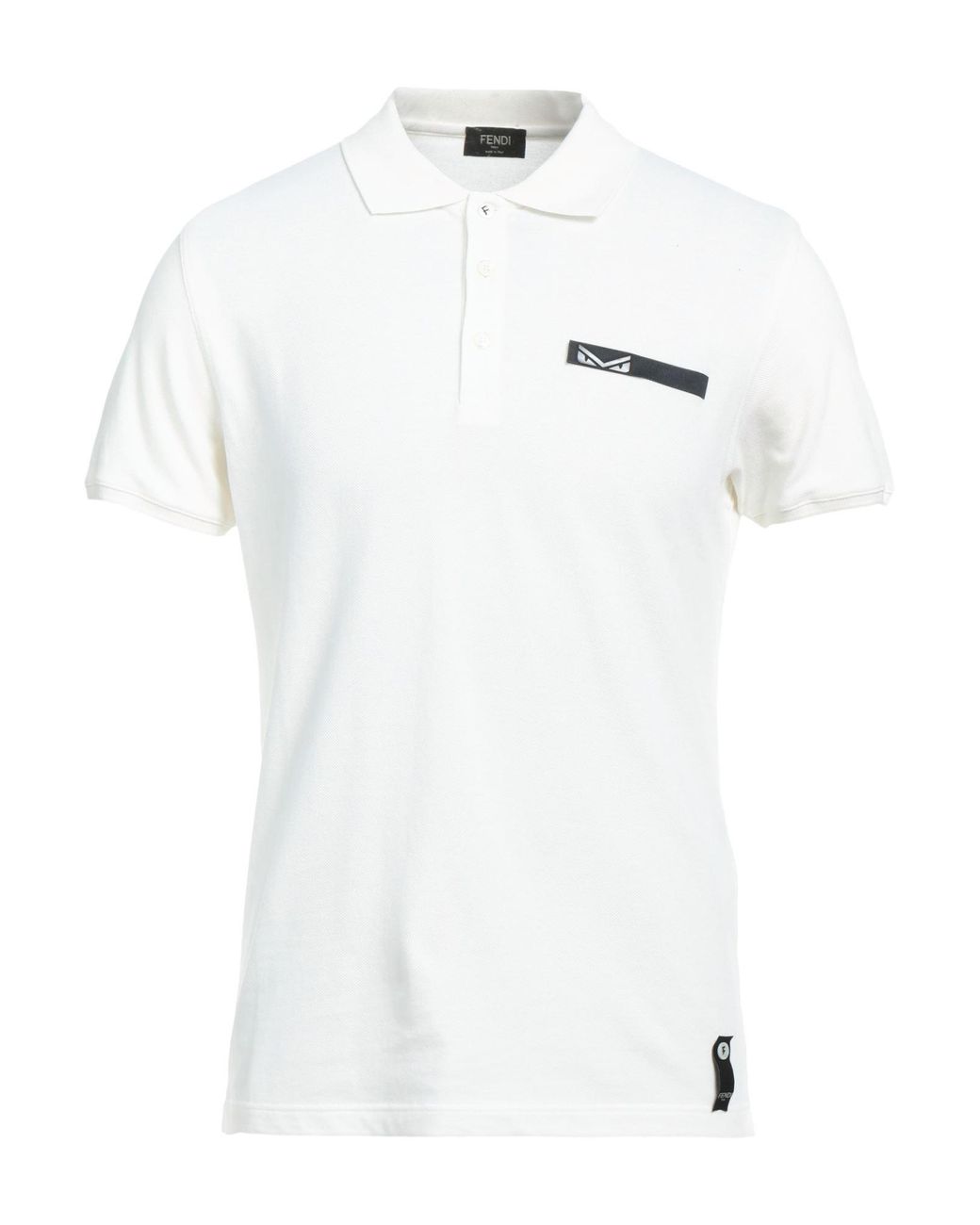 white fendi polo
