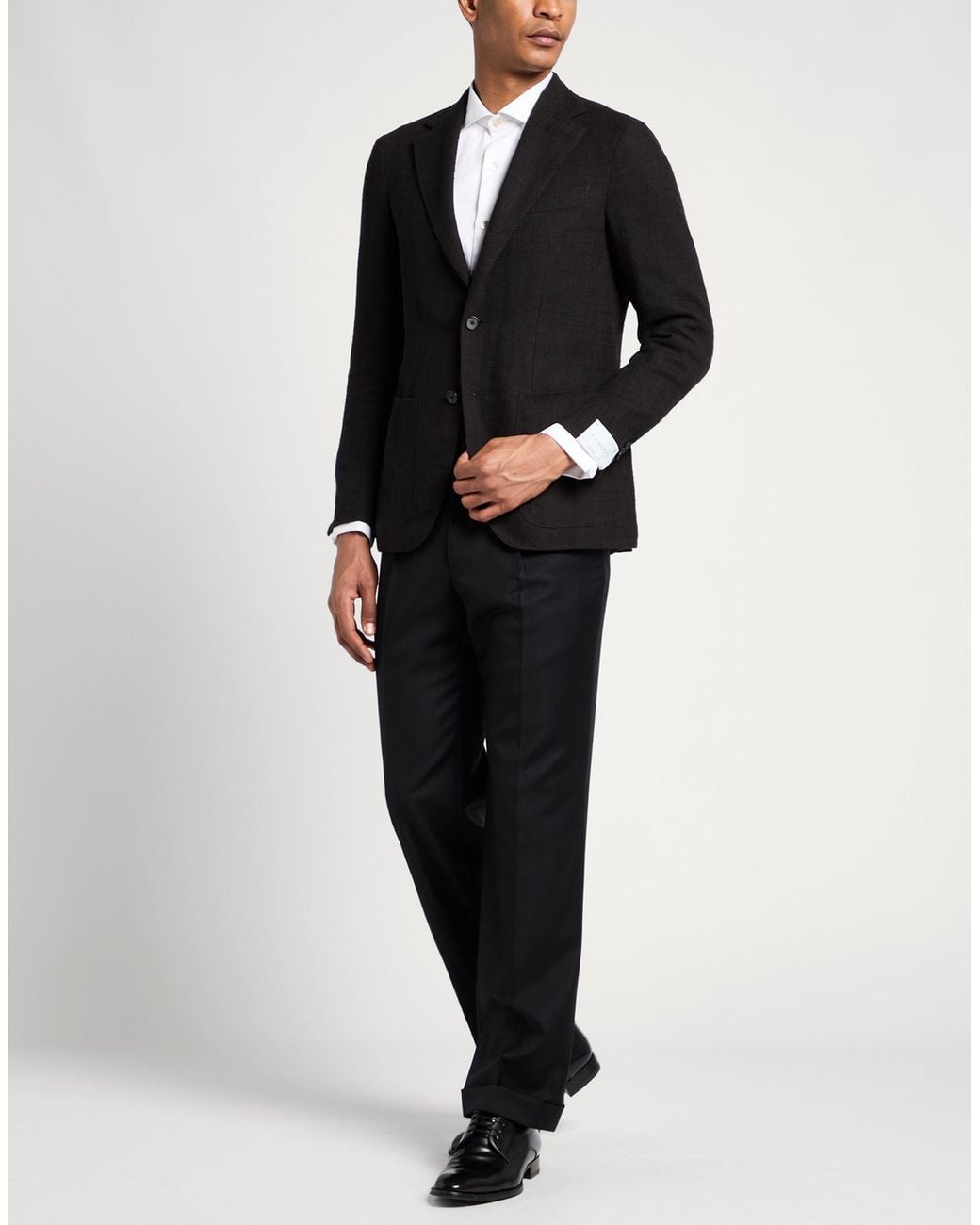 Caruso Black Blazers for men