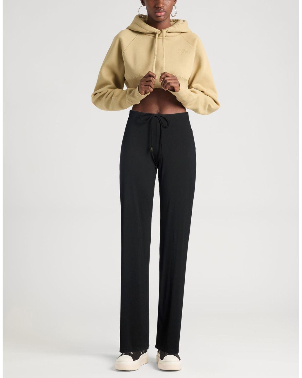 Fisico Black Pants Polyamide, Elastane