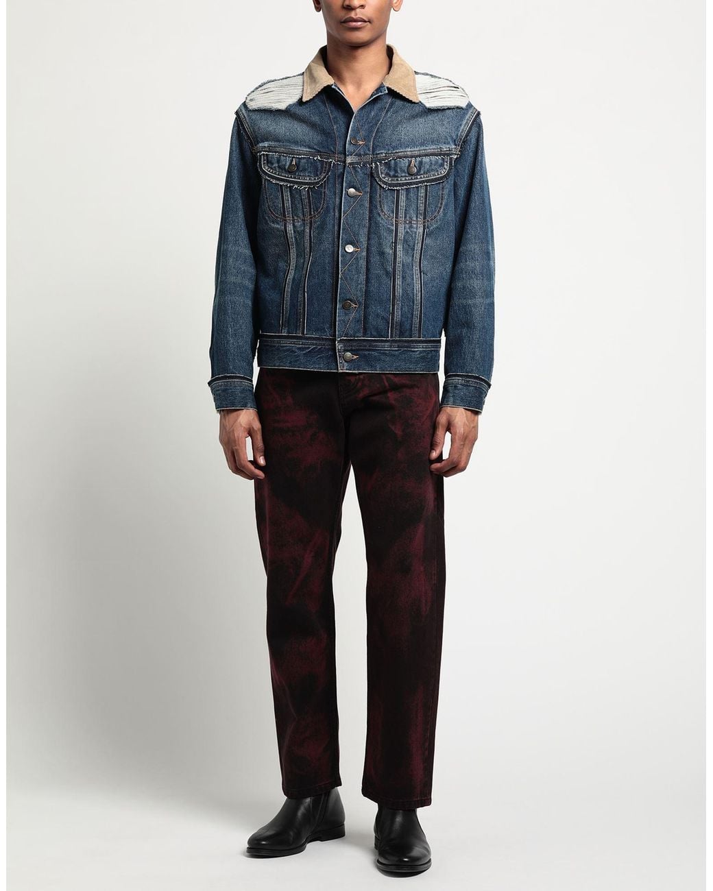 Maison Margiela Blue Denim Outerwear for men