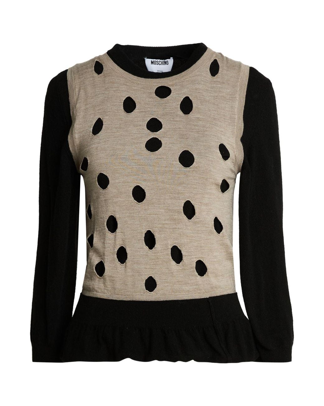 Pullover Moschino de color Black