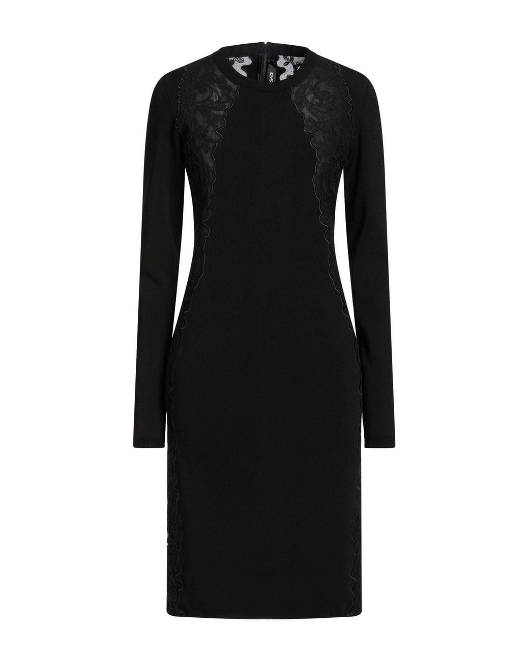 Versace Black Midi Dress
