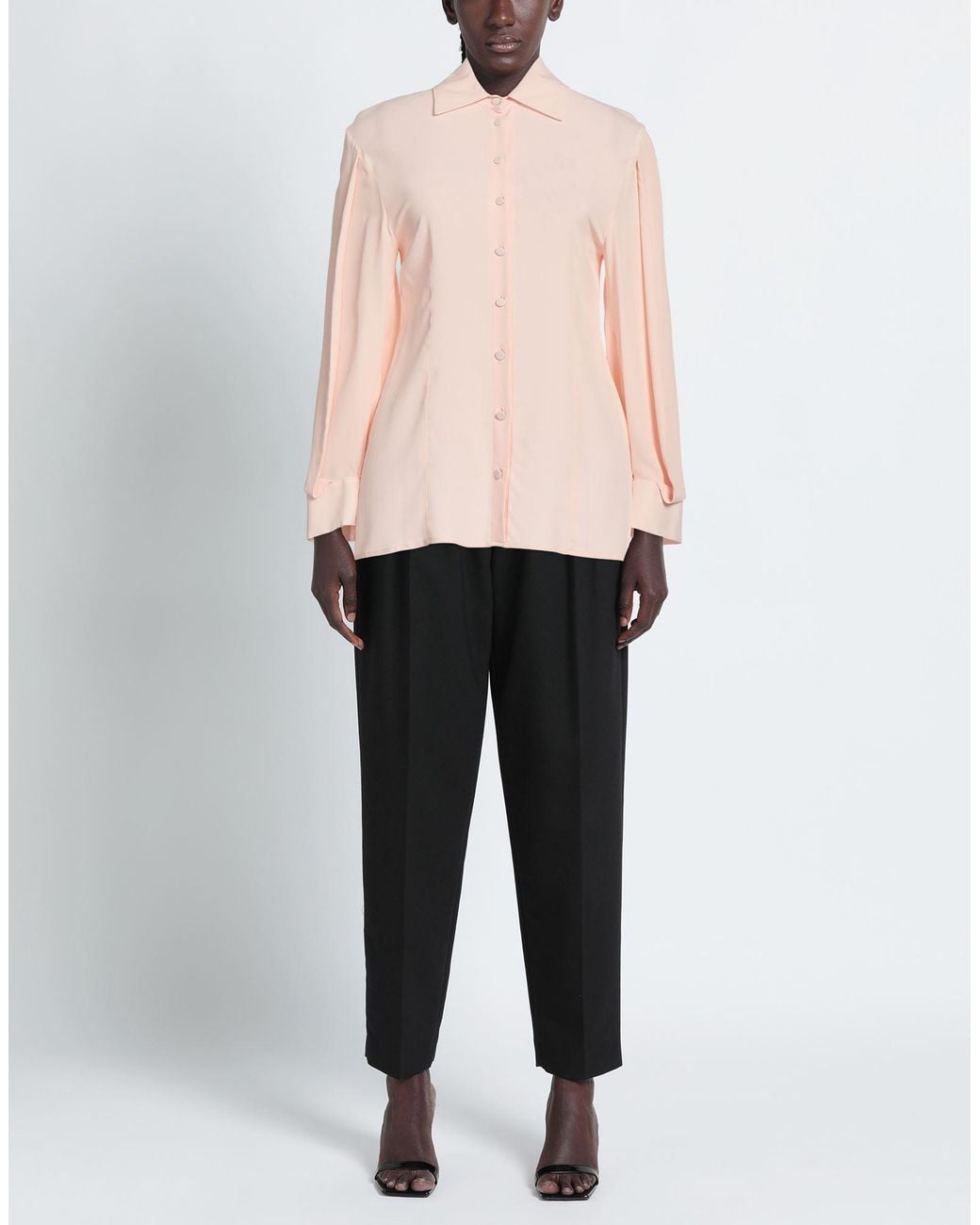 Erika Cavallini Semi Couture Pink Shirt