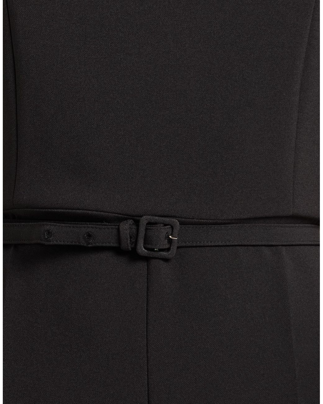 Sandro Black Jumpsuit Polyester, Elastane