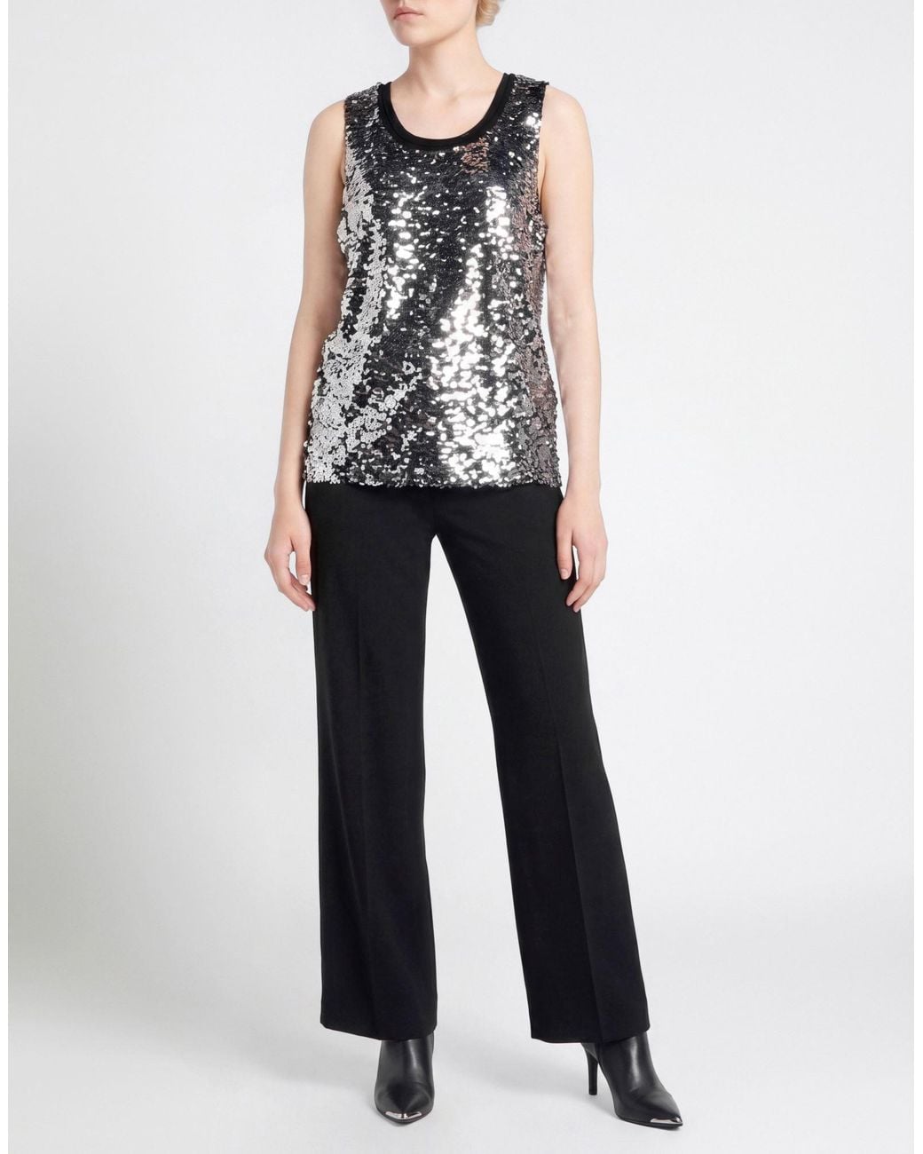 Junya Watanabe Metallic Top Polyester, Elastane