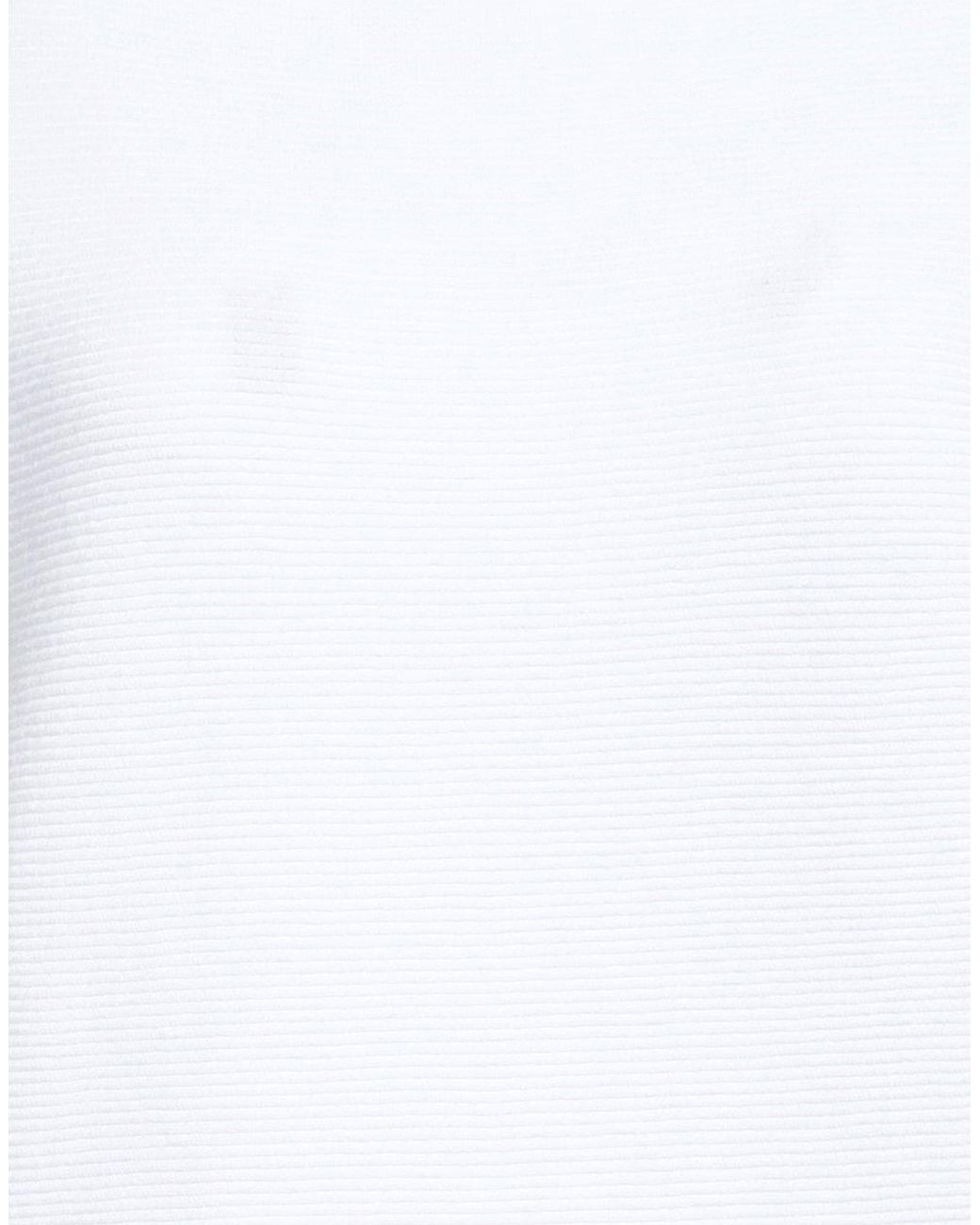 Alpha Studio White Sweater Cotton