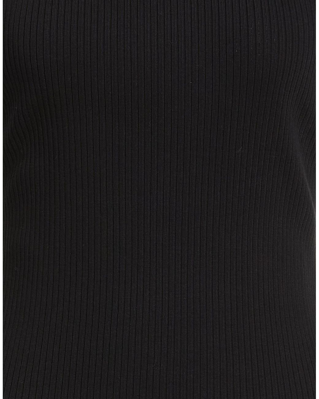 Agolde Black Top Organic Cotton, Elastane