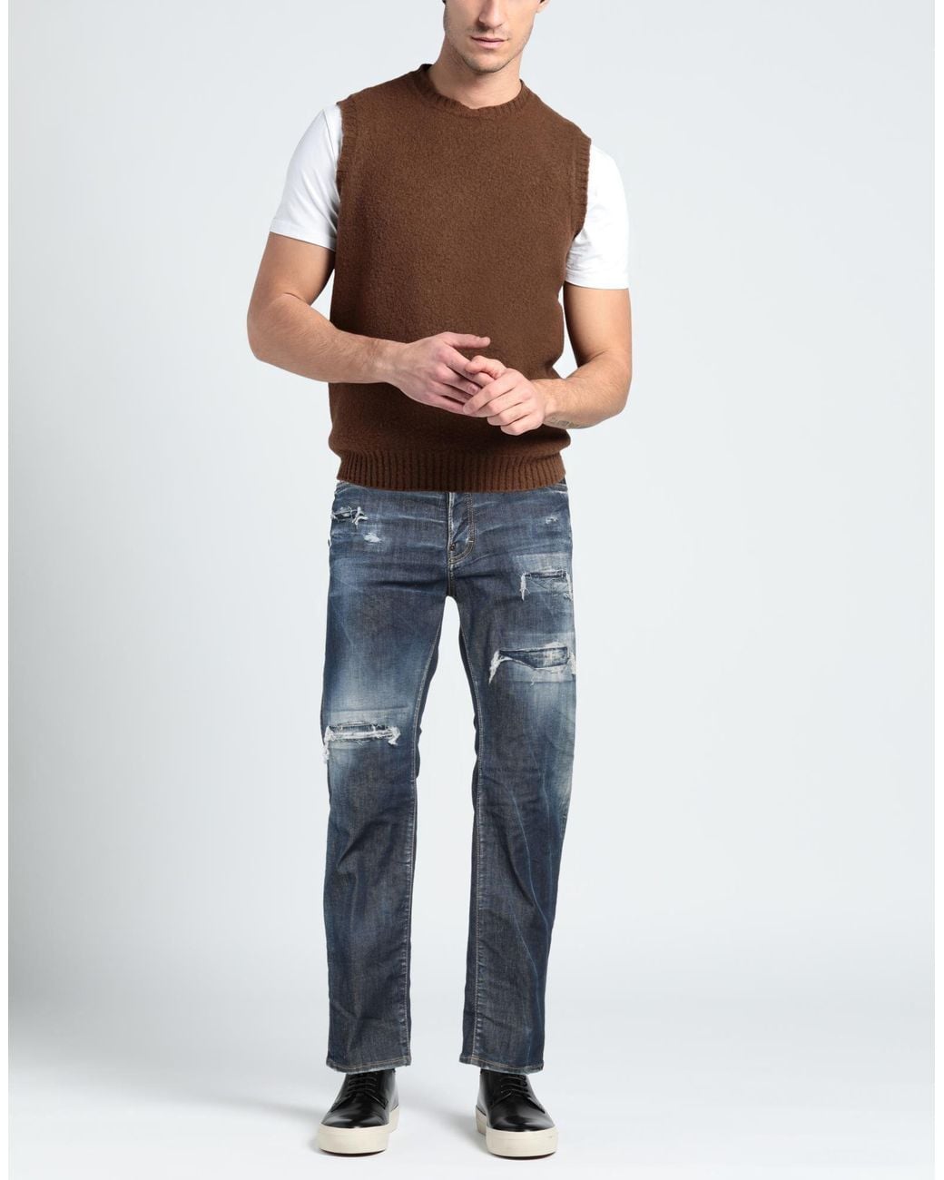 DSquared² Blue Jeans Cotton, Elastomultiester, Elastane for men
