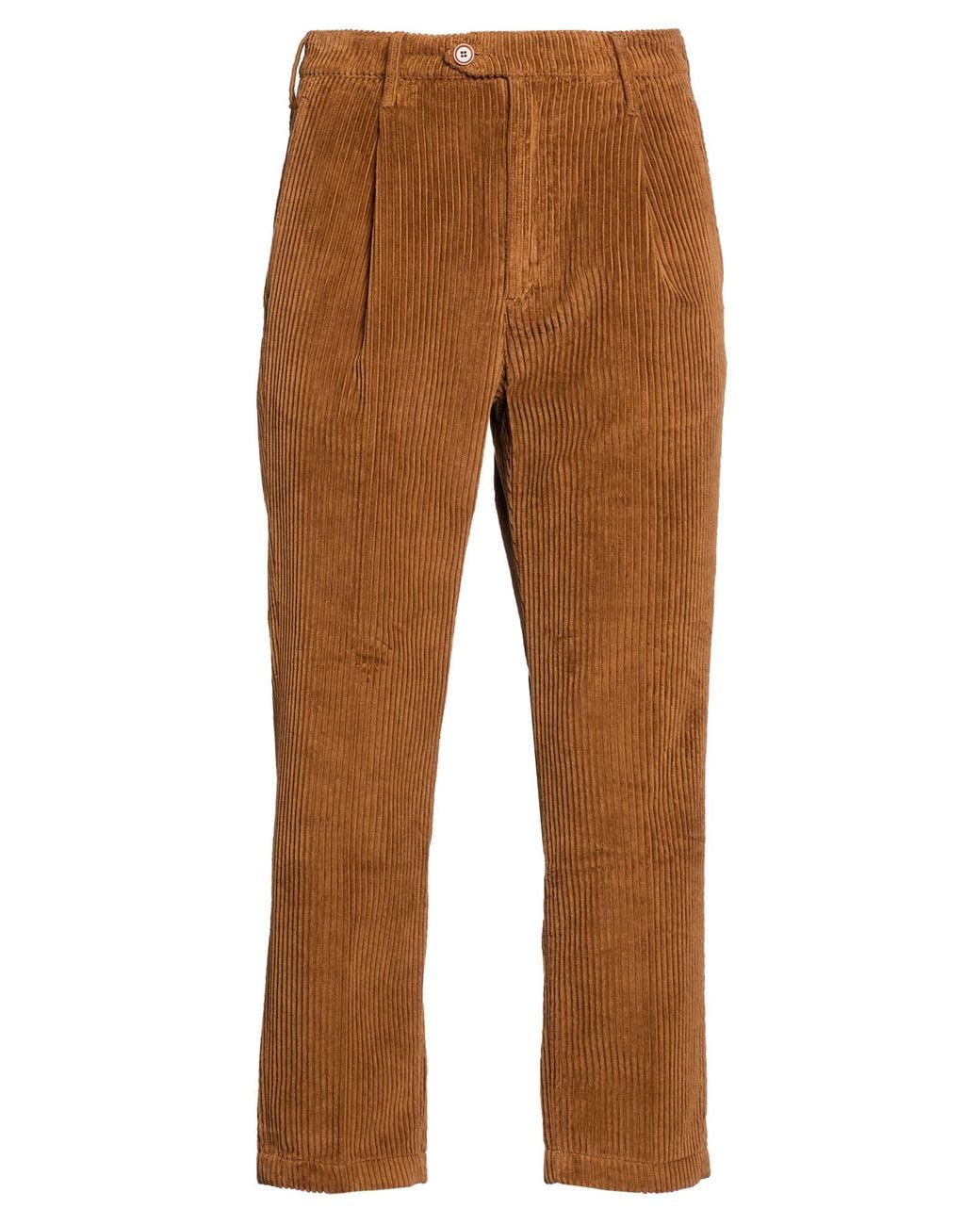 Tela Genova Brown Pants for men