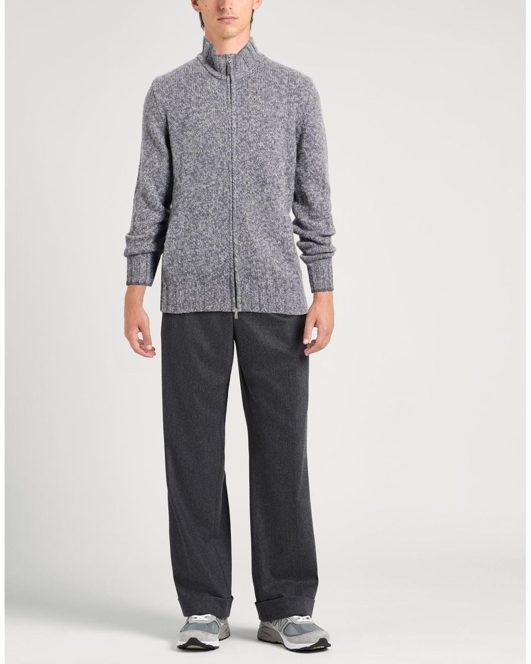 Gran Sasso Gray Cardigans for men