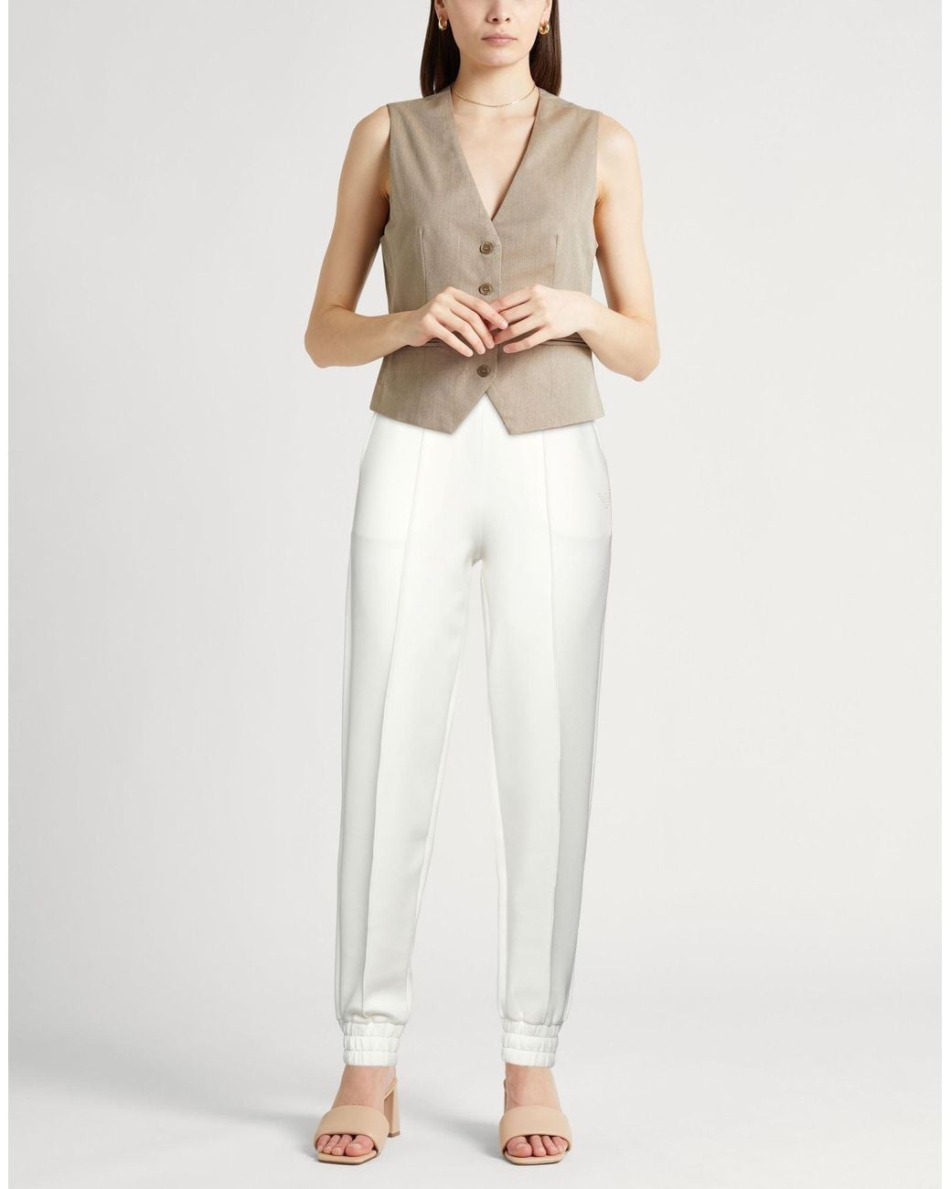 Emporio Armani White Trouser