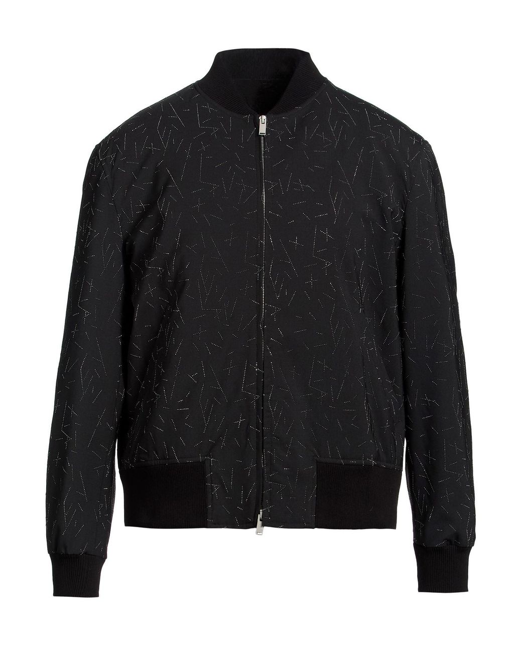 Lardini Black Jacket Wool, Elastane for men