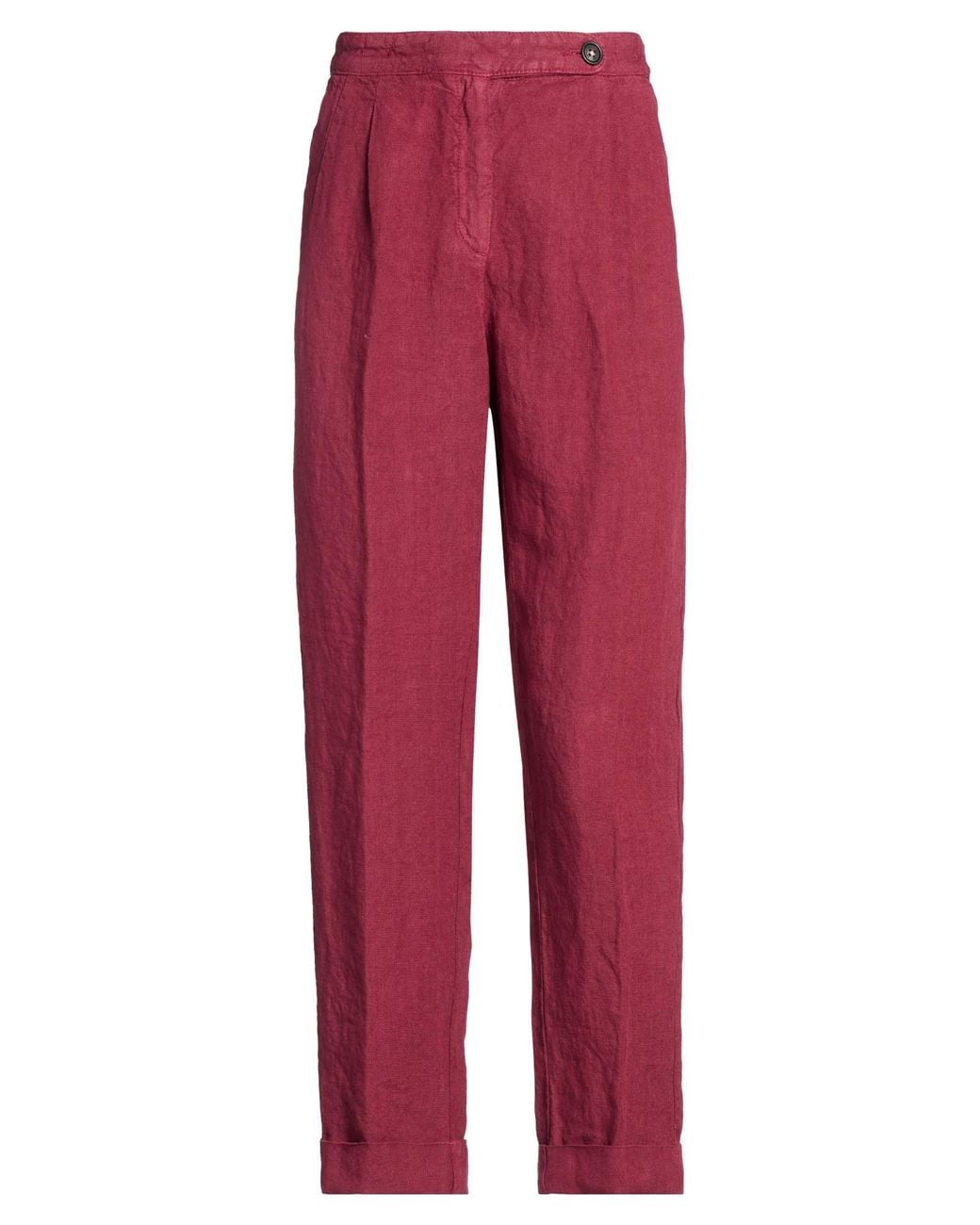 Massimo Alba Red Trouser