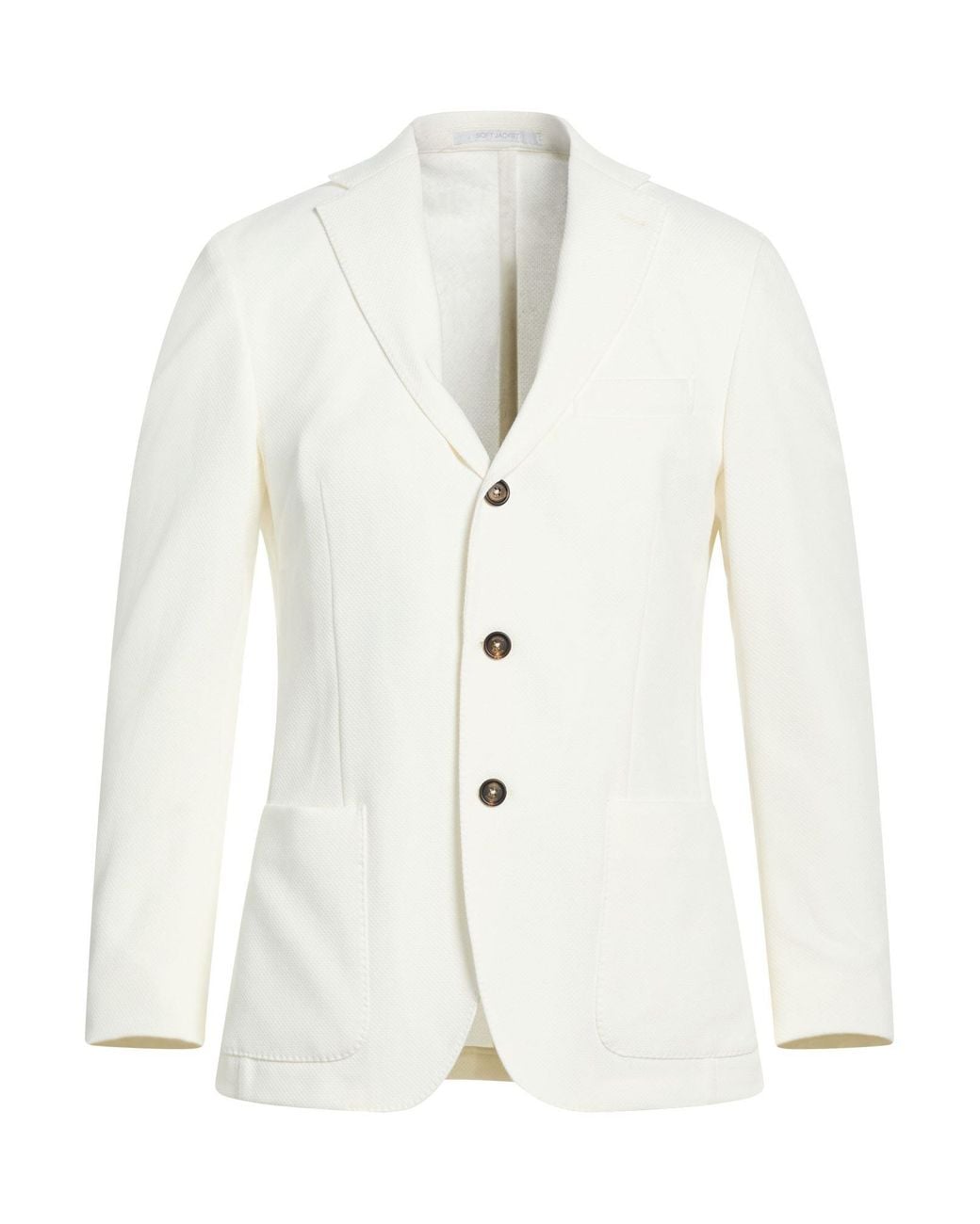 Eleventy White Blazers for men