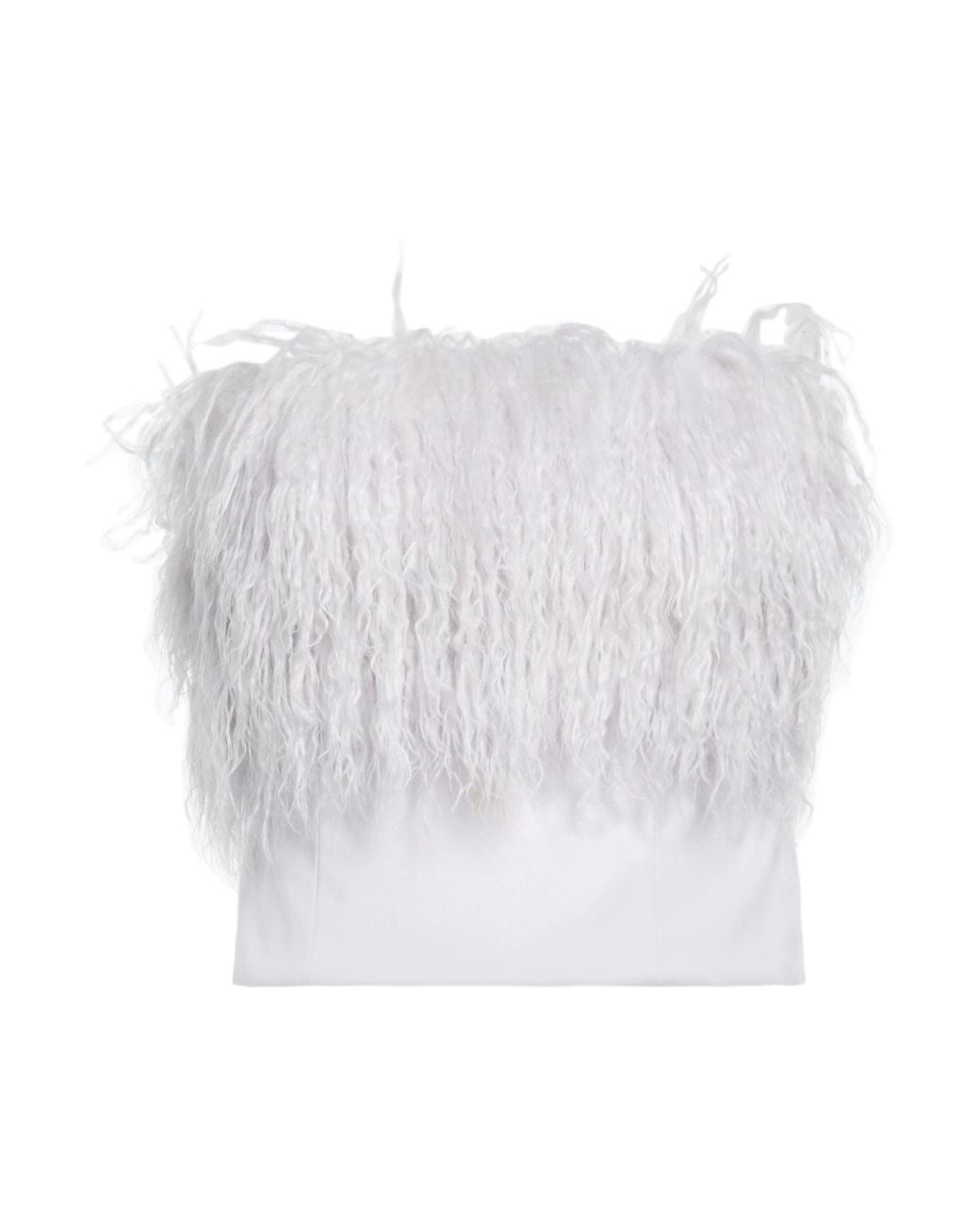 Patrizia Pepe White Light Top Polyester, Viscose, Elastane