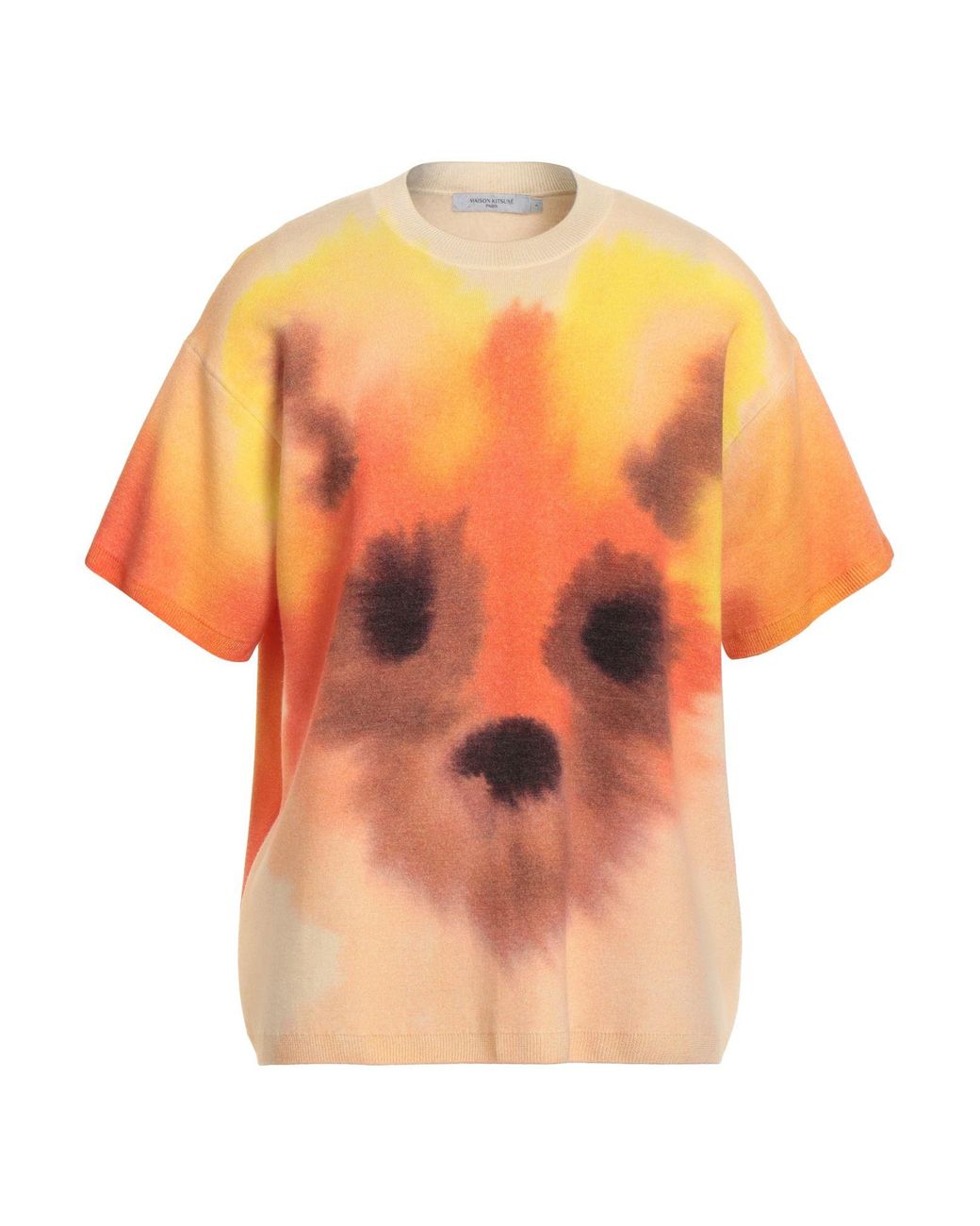 Maison Kitsuné Pullover in Orange für Herren