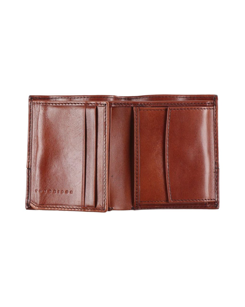 The Bridge Red Wallet Leather for men
