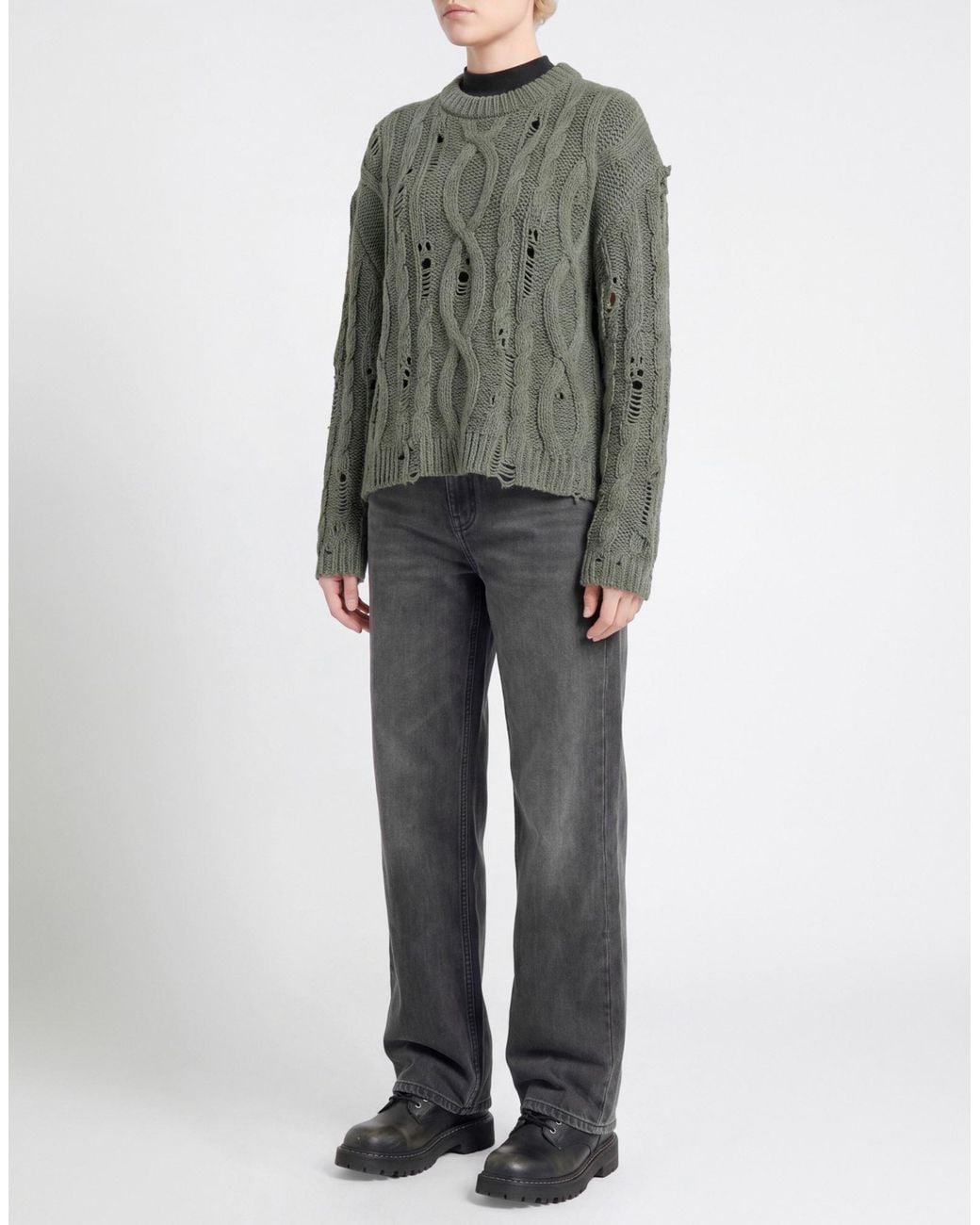 Pullover Soallure de color Green