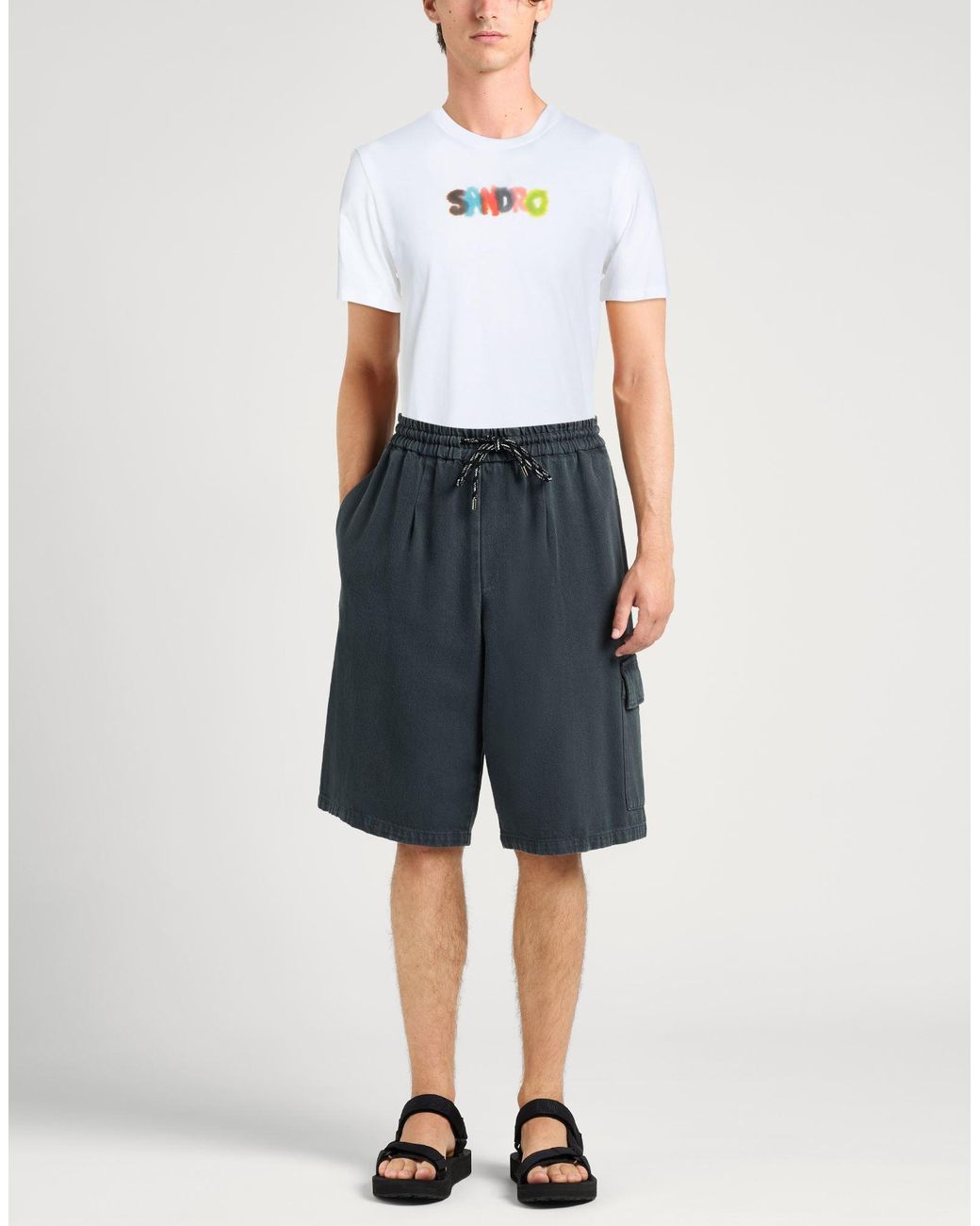 Sandro White T-Shirts for men