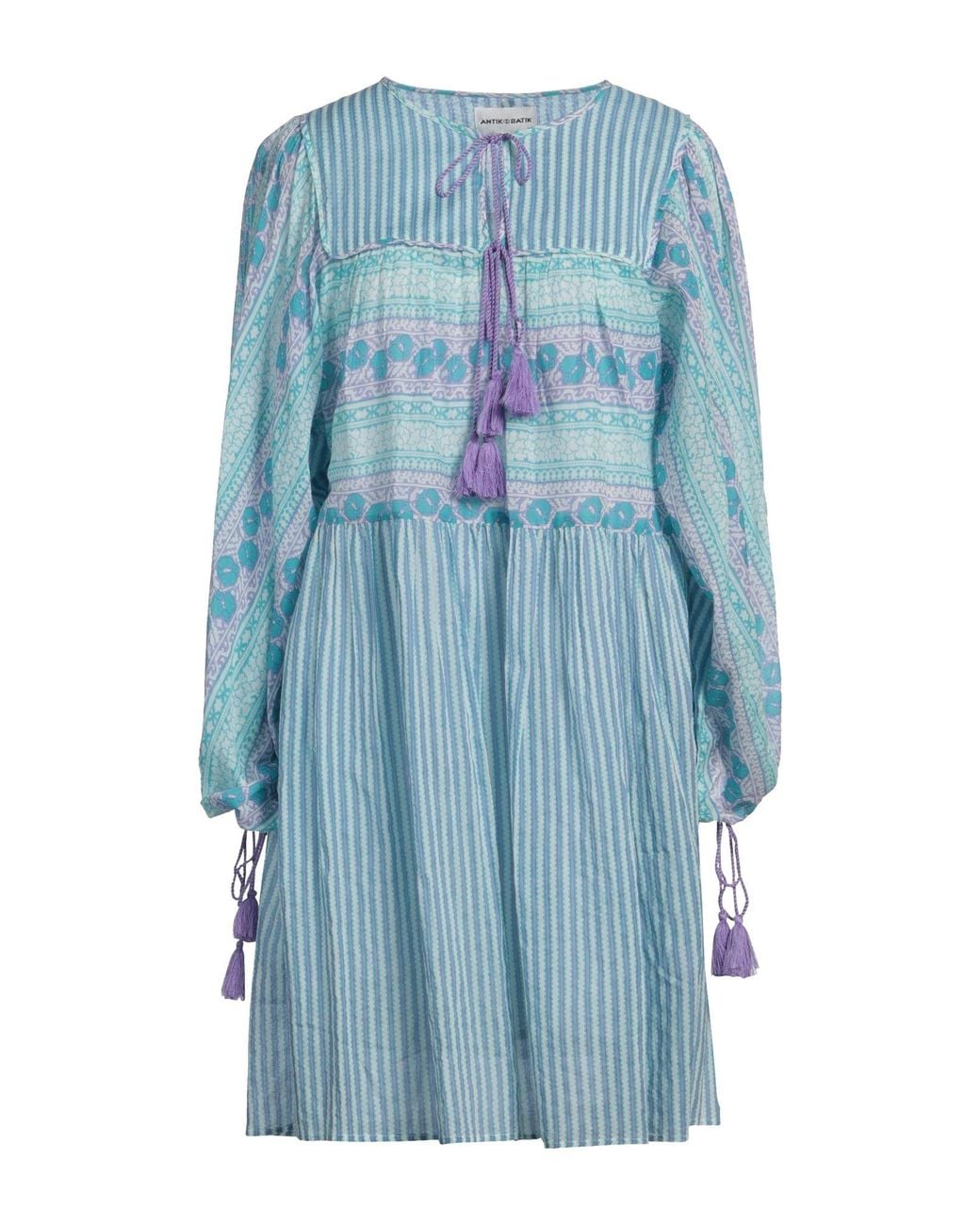 Antik Batik Blue Mini Dress