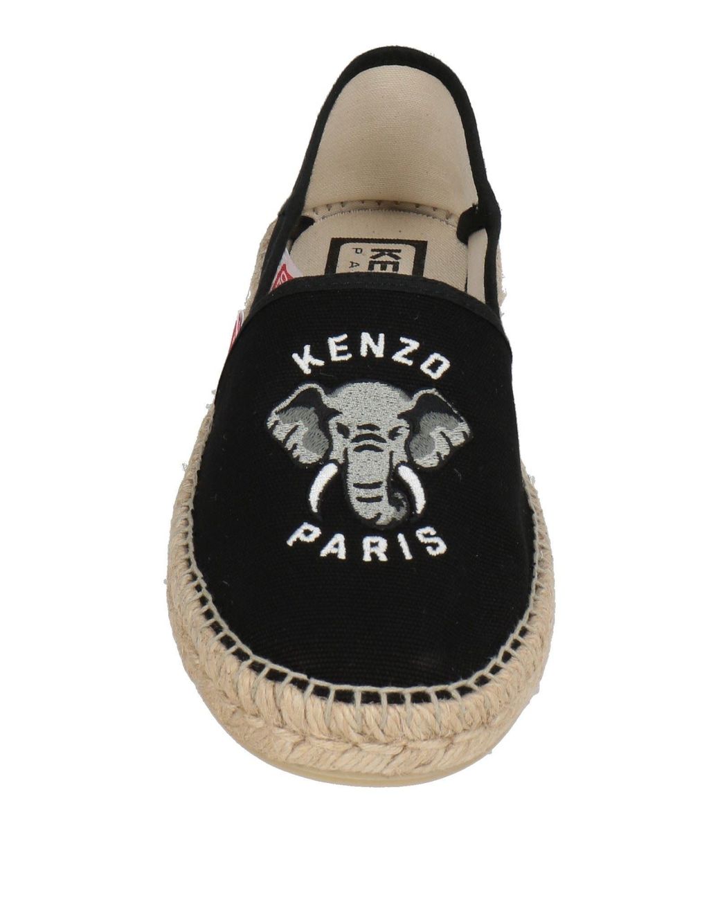 KENZO Black Espadrilles