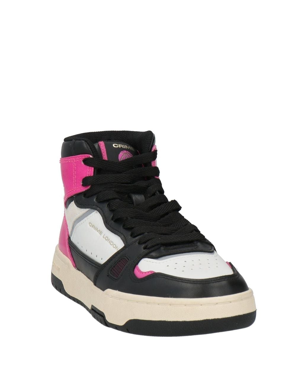 Crime London Pink Sneakers Leather