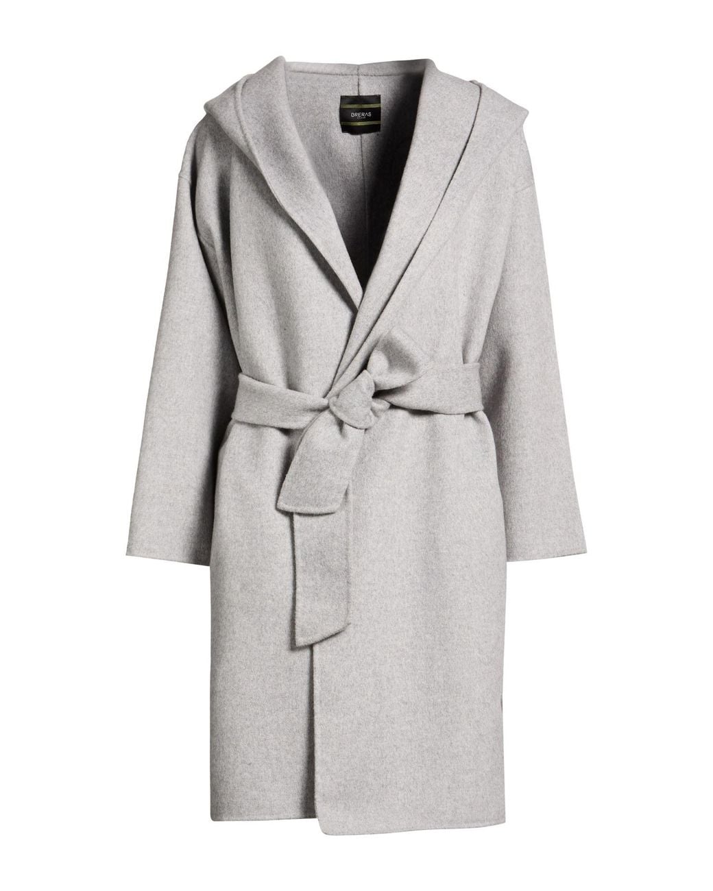 BRERAS Milano Gray Coat Wool, Polyester
