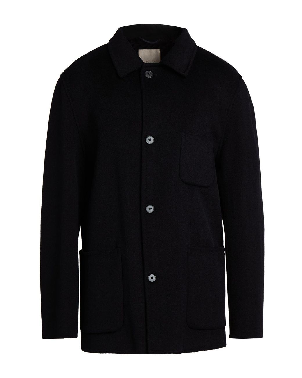 ADHOCONCEPT Black Jacket for men