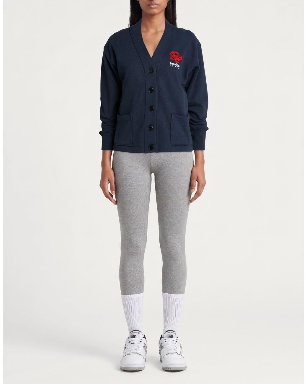 KENZO Blue Sweatshirt Cotton, Elastane