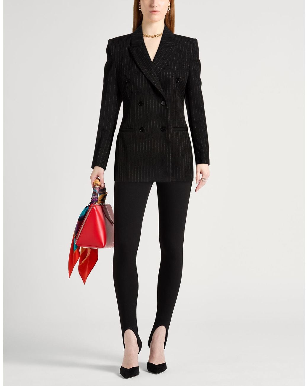 McQueen Black Blazer Wool