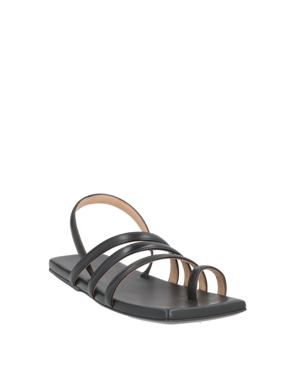 Marsèll White Thong Sandal Leather