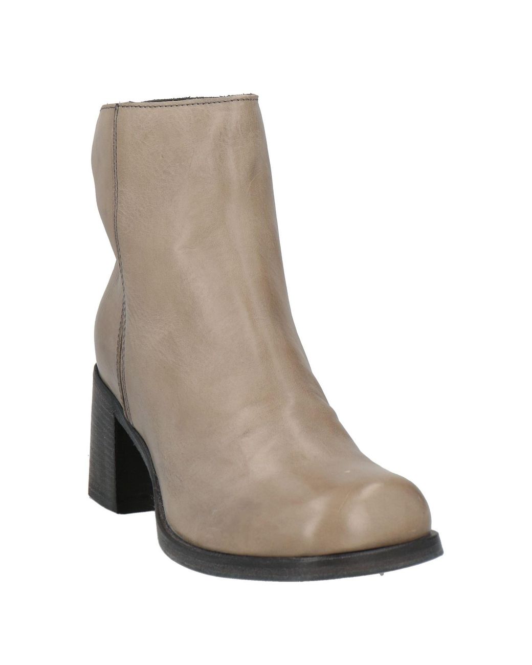 Moma Brown Ankle Boots Leather