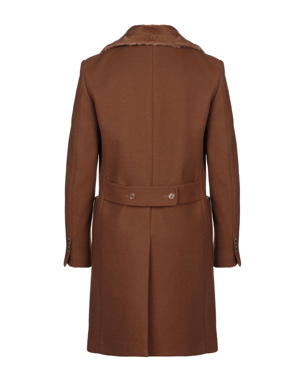 Daniele Alessandrini Brown Coat for men