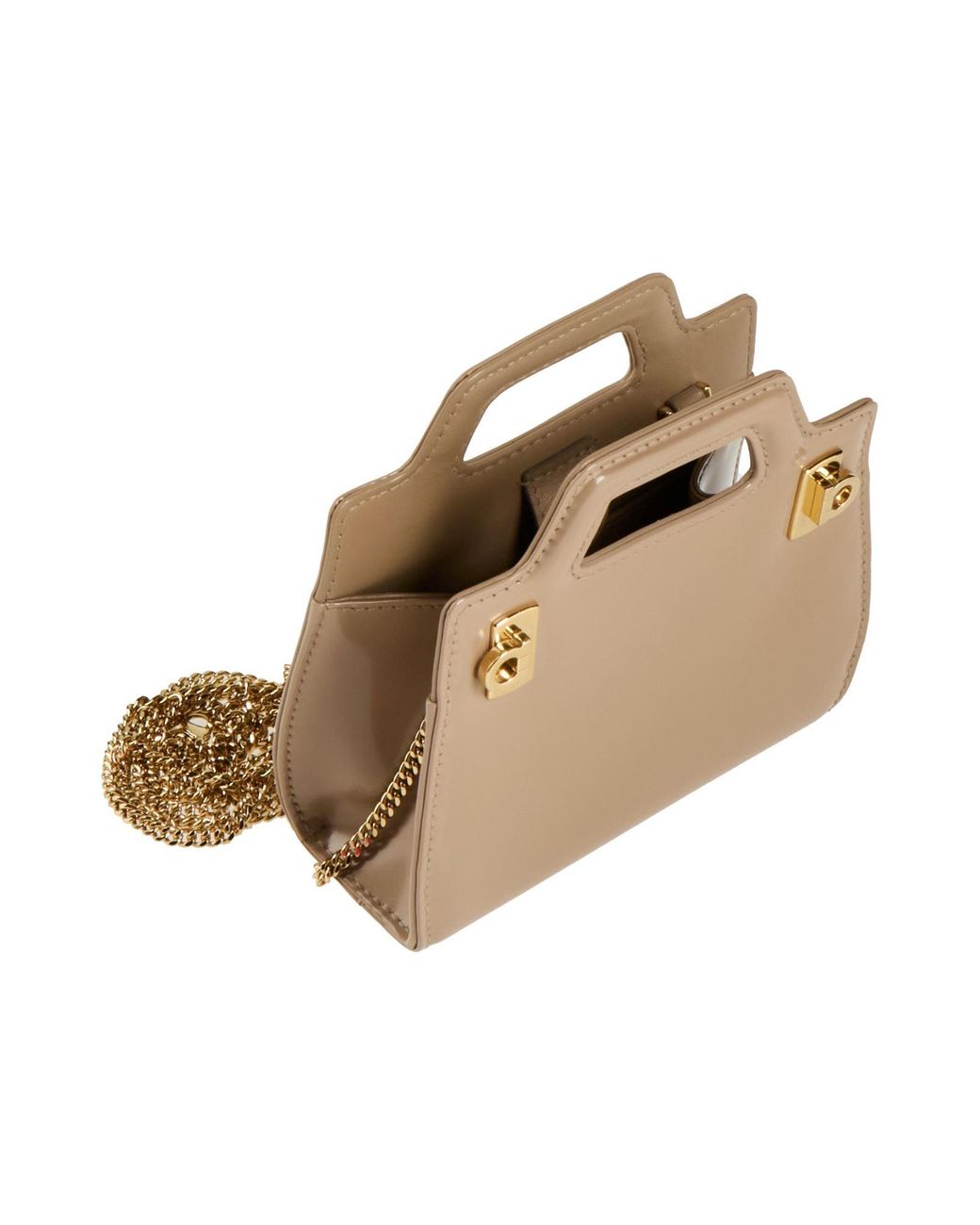 Ferragamo Natural Handbag