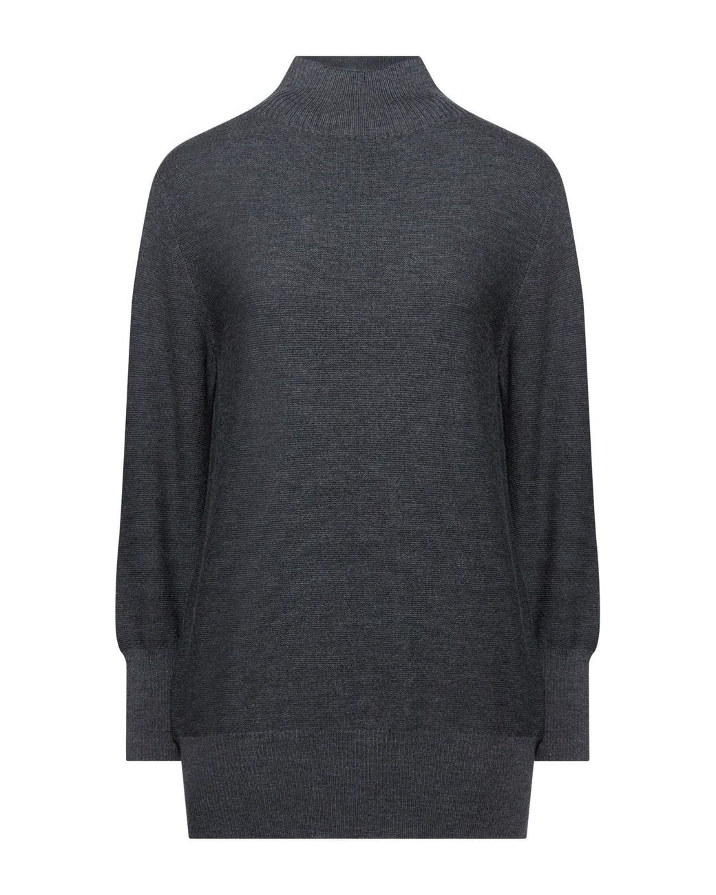 Gran Sasso Blue Turtleneck Virgin Wool