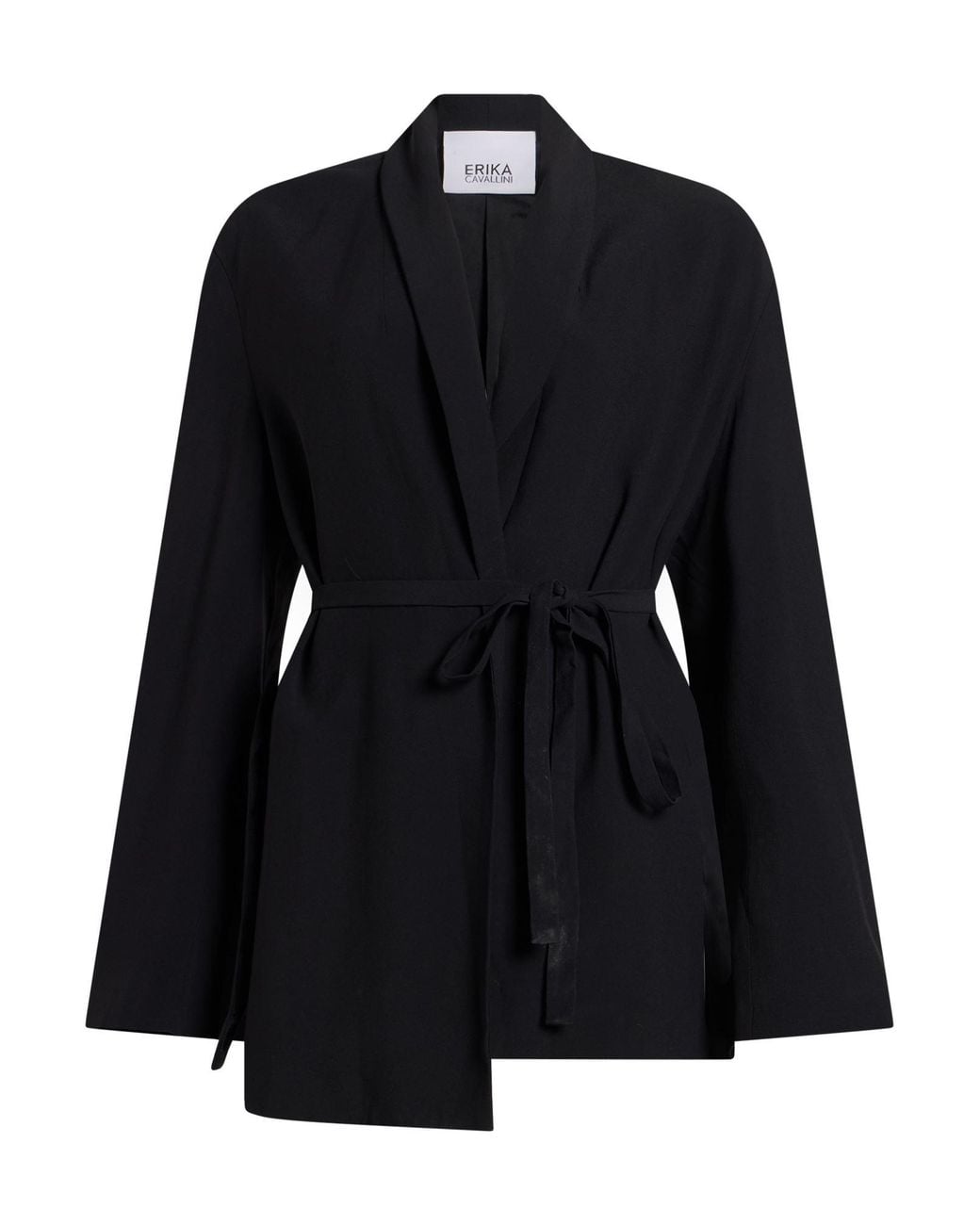 Erika Cavallini Semi Couture Black Blazer