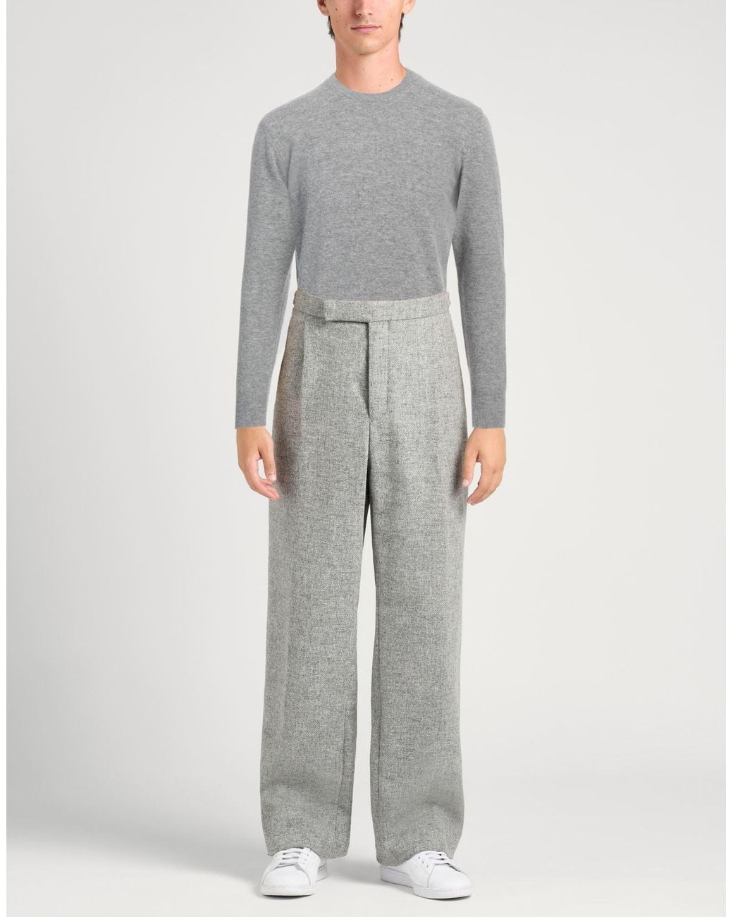 Altea Gray Sweater Virgin Wool for men