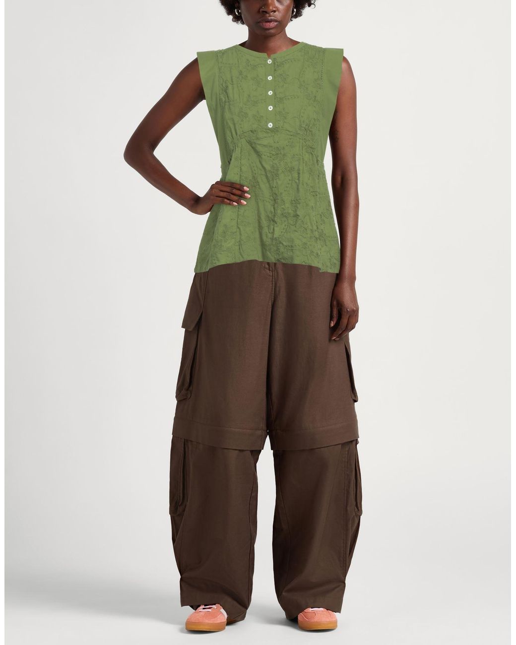 Top High en coloris Green
