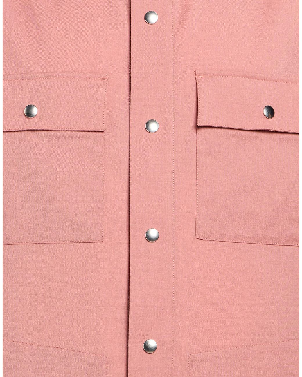 Department 5 Pink Antique Rose Jacket Polyester, Virgin Wool, Elastane for men