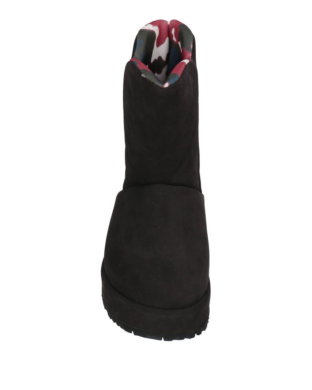 PDF Black Boot Synthetic Material for men